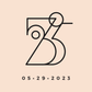 Custom Number Monogram Logo Design – Peaché Studio